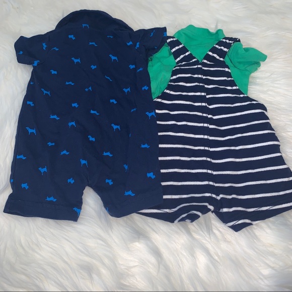 Bodysuit/short set bundle — 3 months - Picture 2 of 4